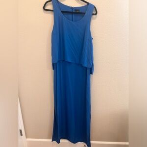 Theory silk maxi dress Size Large